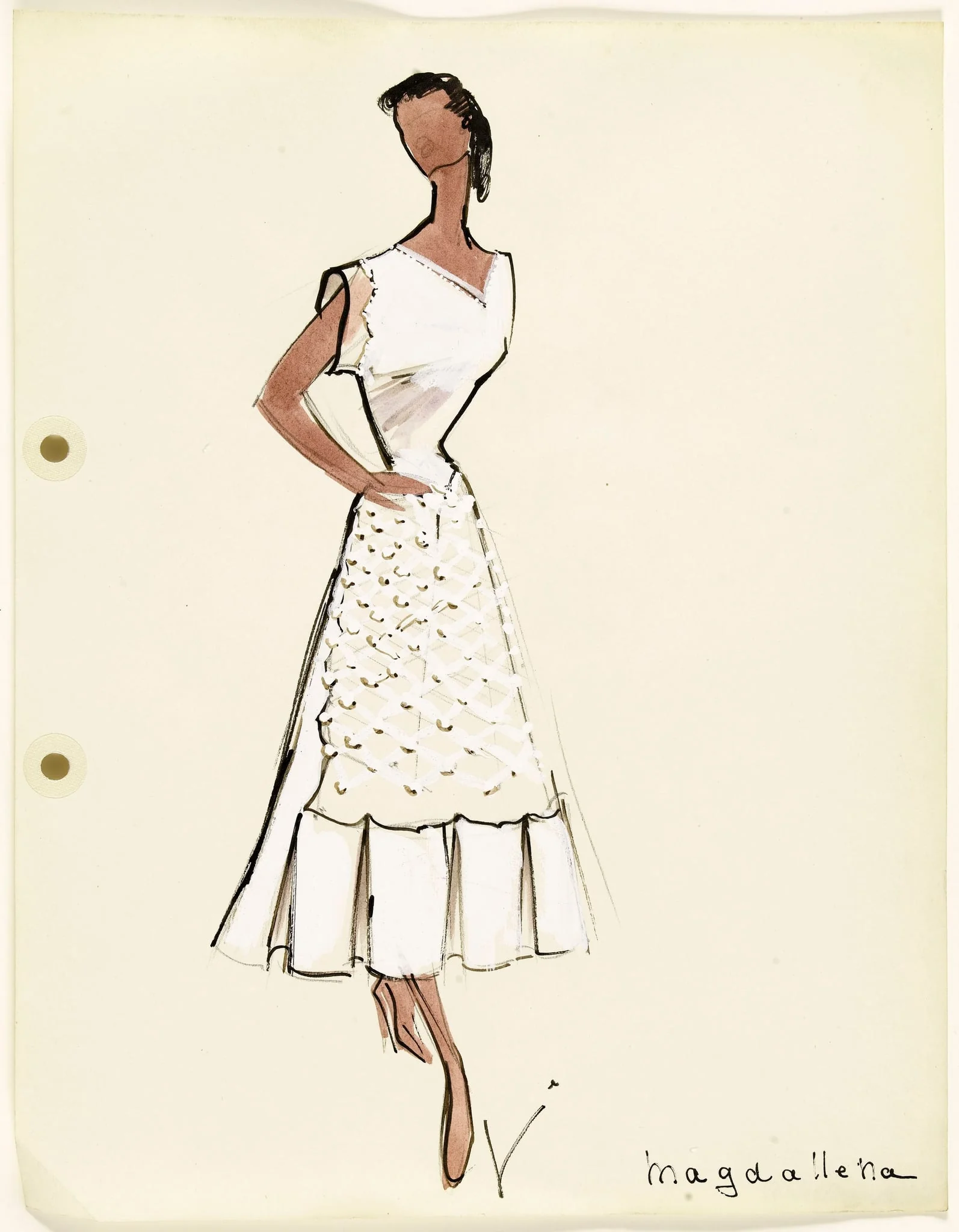 'Magdallena', by Marie-Louise Carven, 1951
