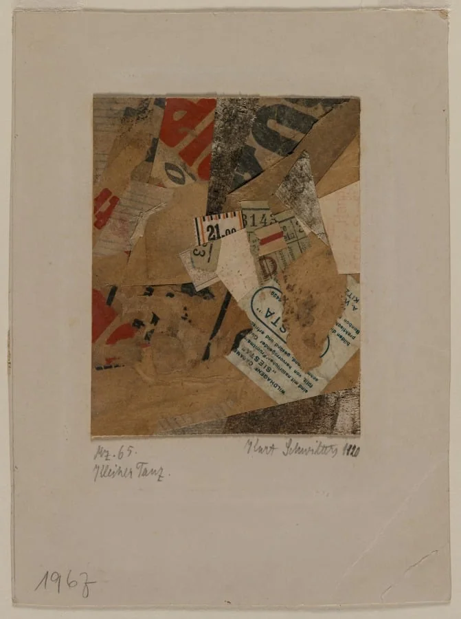 Little Dance, by Kurt Schwitters, 1920