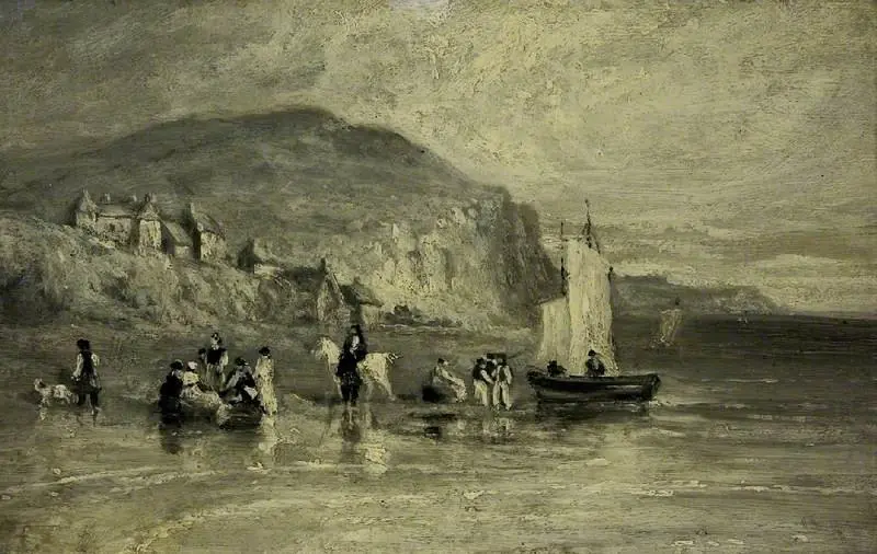 Coast scene near Hastings