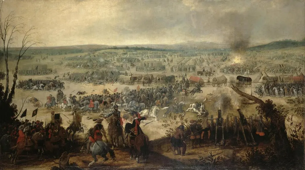 Battle of Vimpfen on 6 May 1622