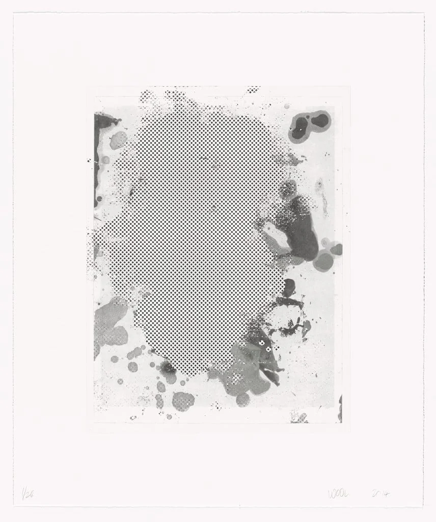 Untitled, by Christopher Wool, ink, 2014