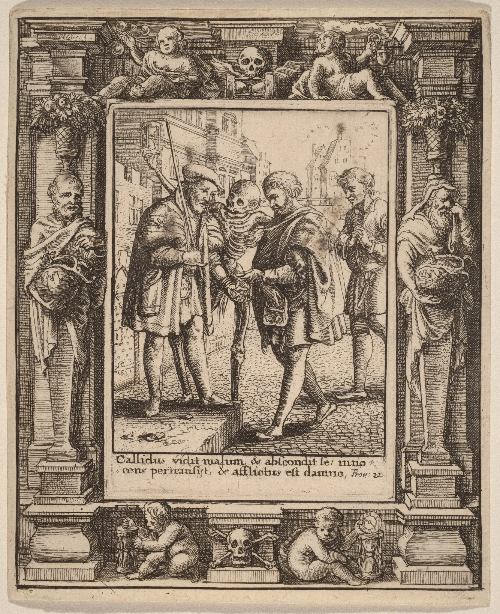 Advocate, by Wenceslaus Hollar, ink, 1651