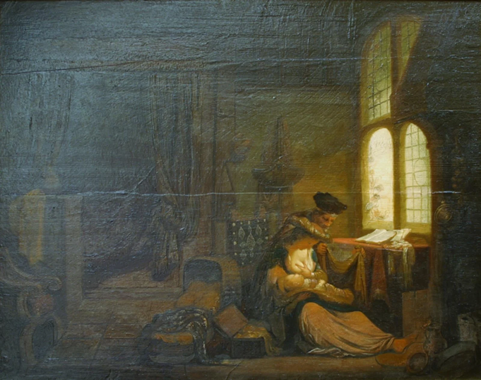 Domestic Scenery, by Unknown, 1650