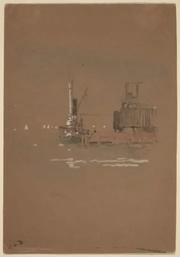 Hudson River Brick Piers