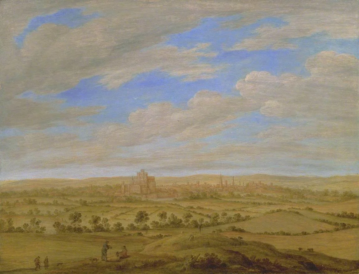 Distant View of York, by Alexander Keirincx, oil, 1639
