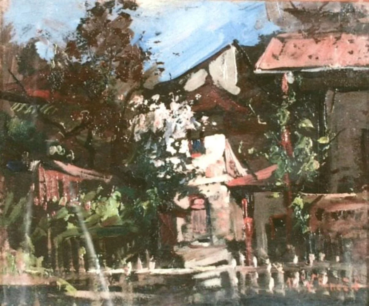 Peisaj din Iași, by Arnold Max Wexler, unspecified