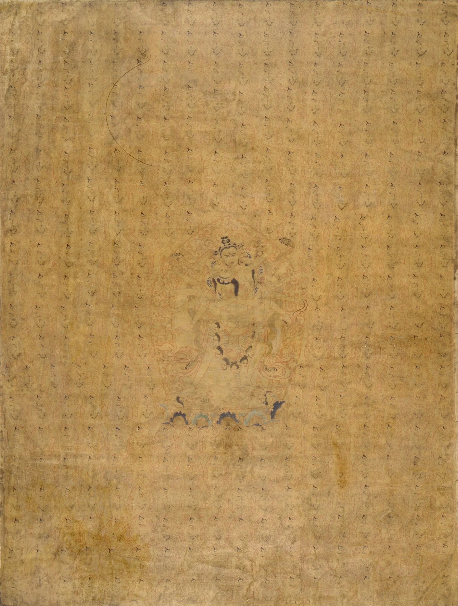 Myriad Chakrasamvara and Vajravarahi, by Unknown, unspecified, 1800