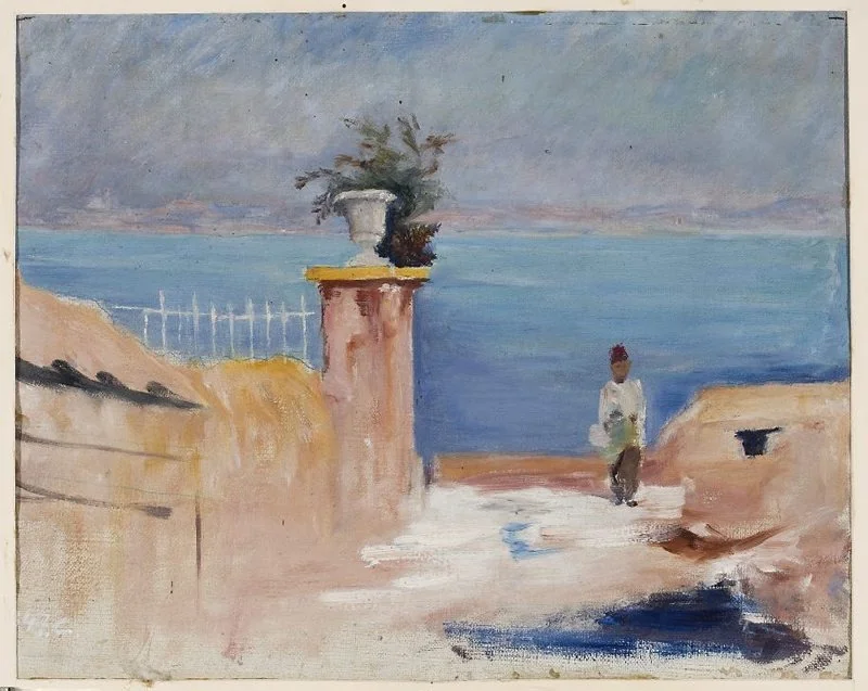 View of Constantinople. From the journey to Constantinople