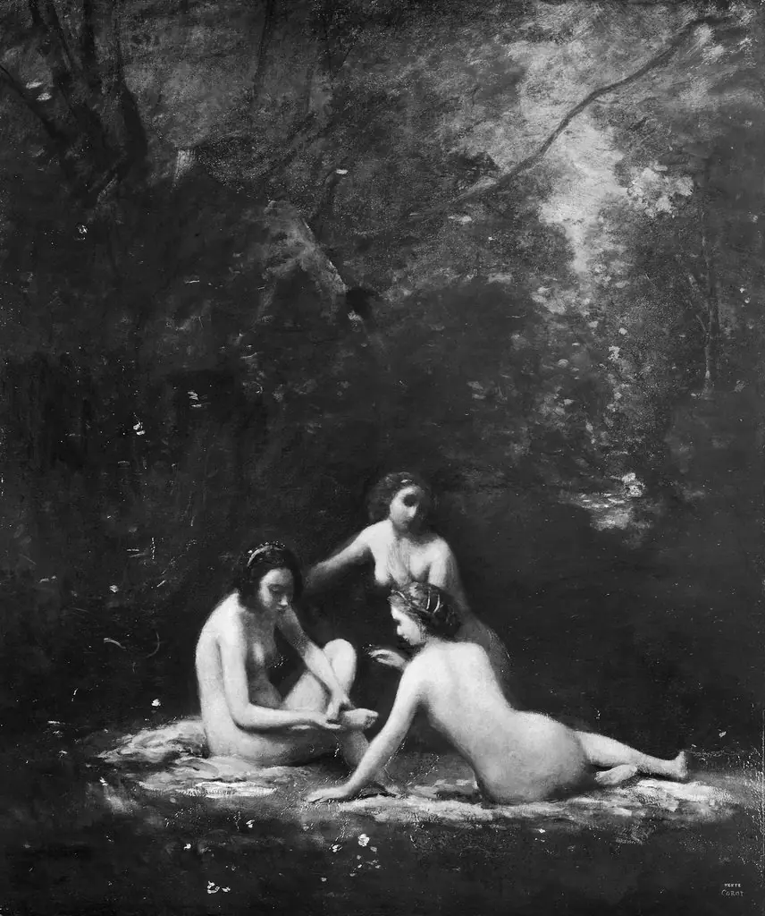 Nymphs Leaving the Bath
