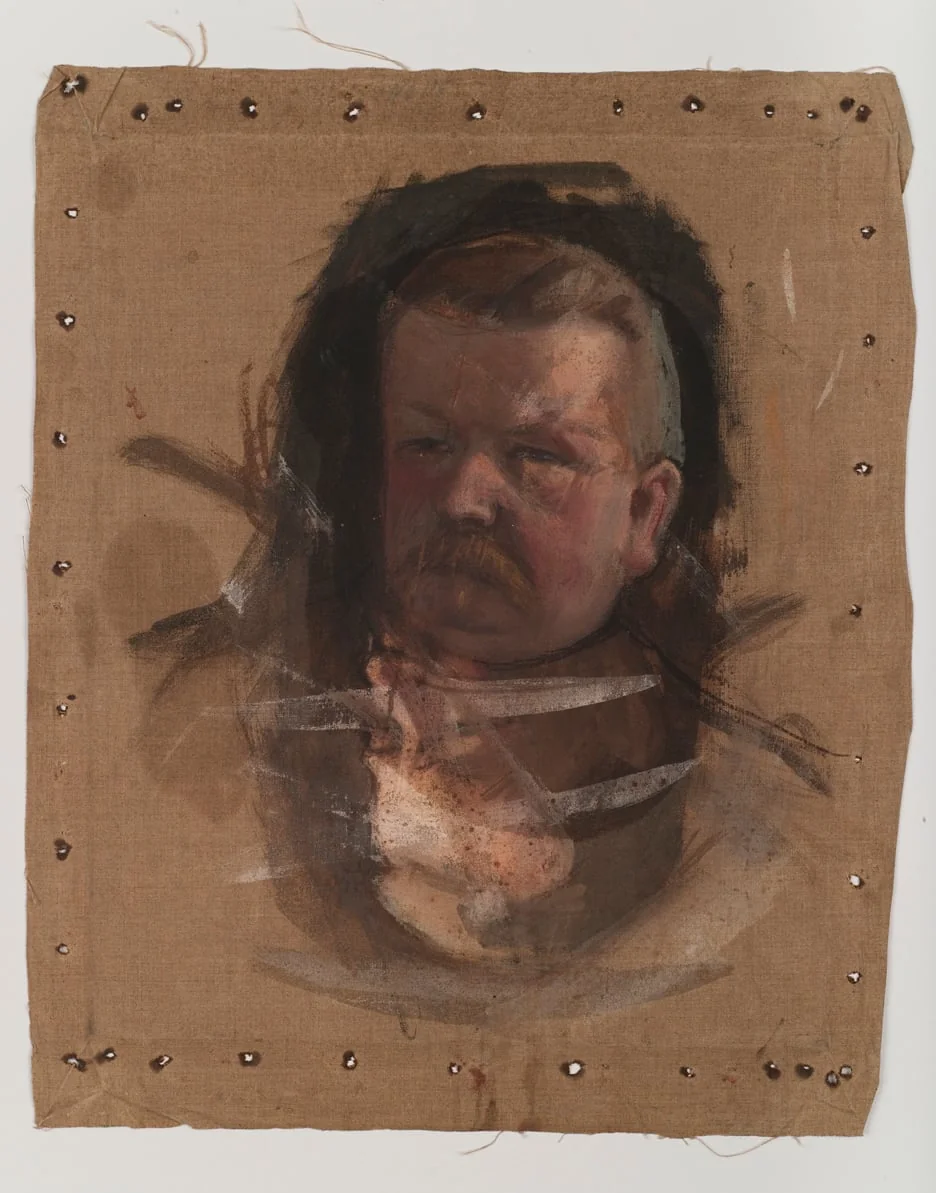 Aspelin-Haapkylä, muotokuvaluonnos, by Akseli Gallen-Kallela, unspecified