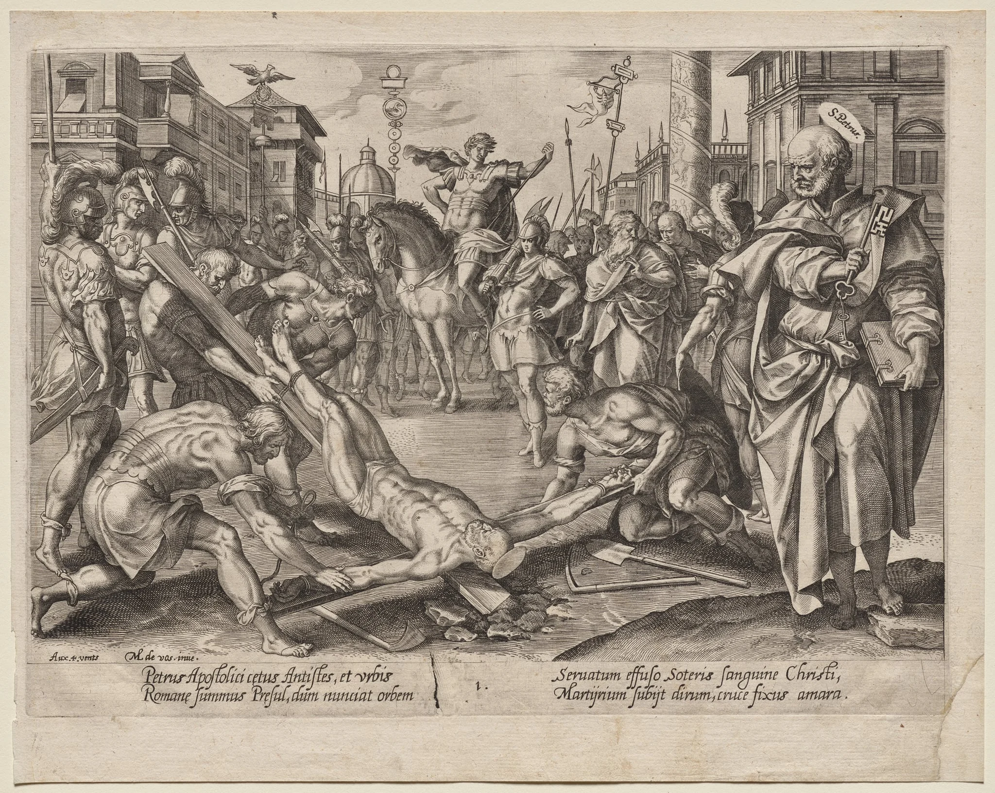St. Peter, by Hendrik Goltzius, 1578