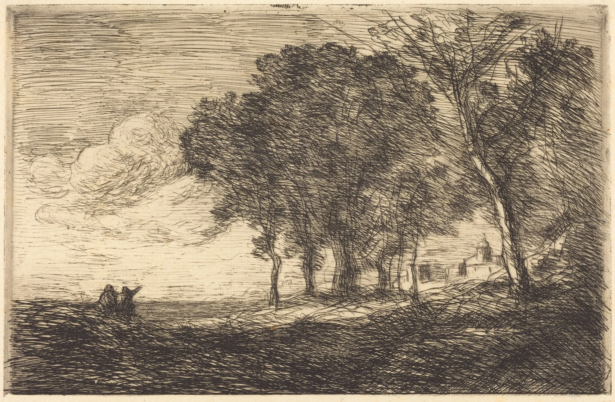 Italian Landscape (Paysage d'Italie)
