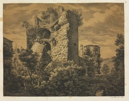Six Views of Heidelberg Castle: Tower
