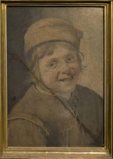 Head of a peasant boy