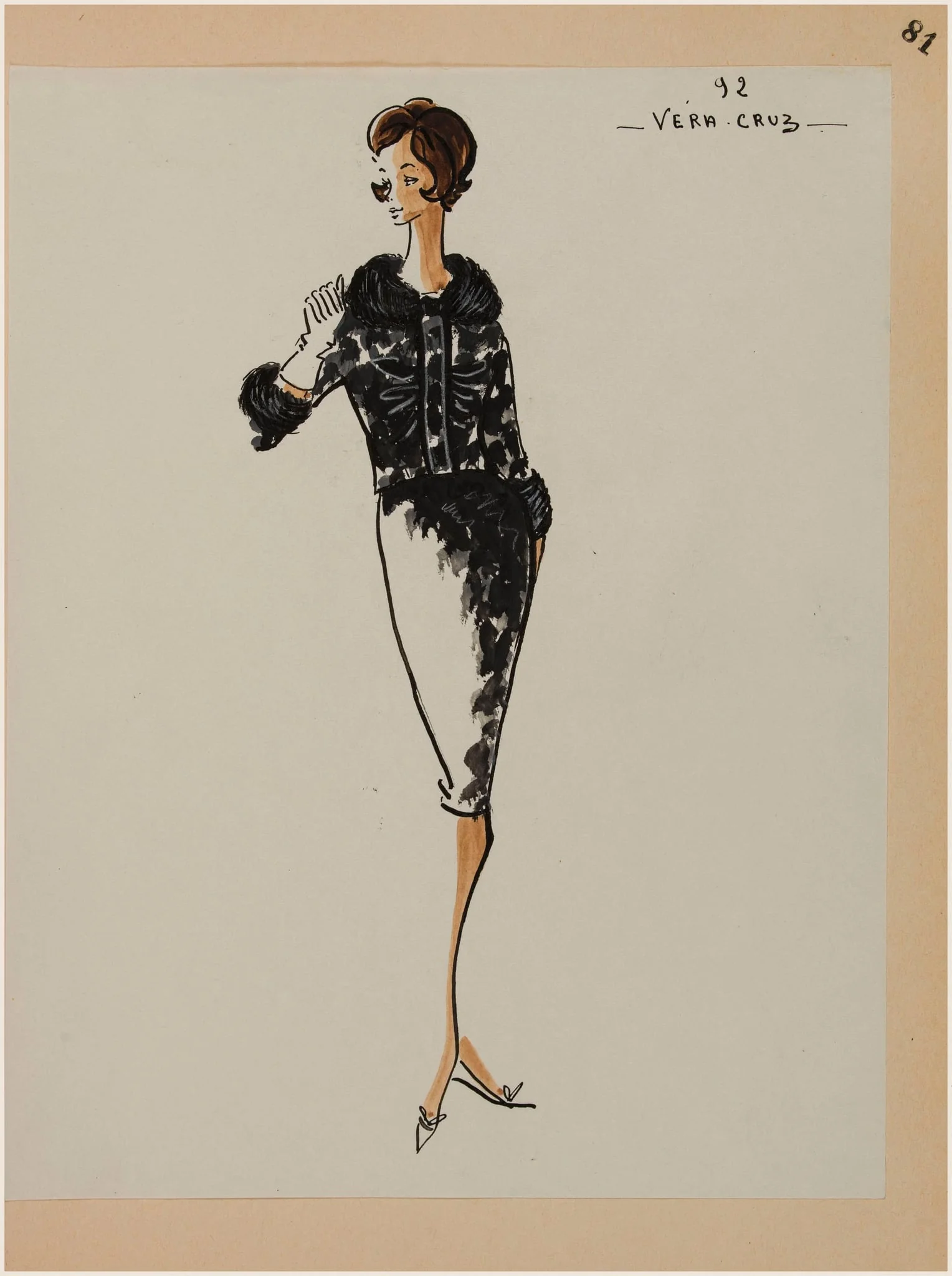 Véra cruz, by Marie-Louise Carven, 1958
