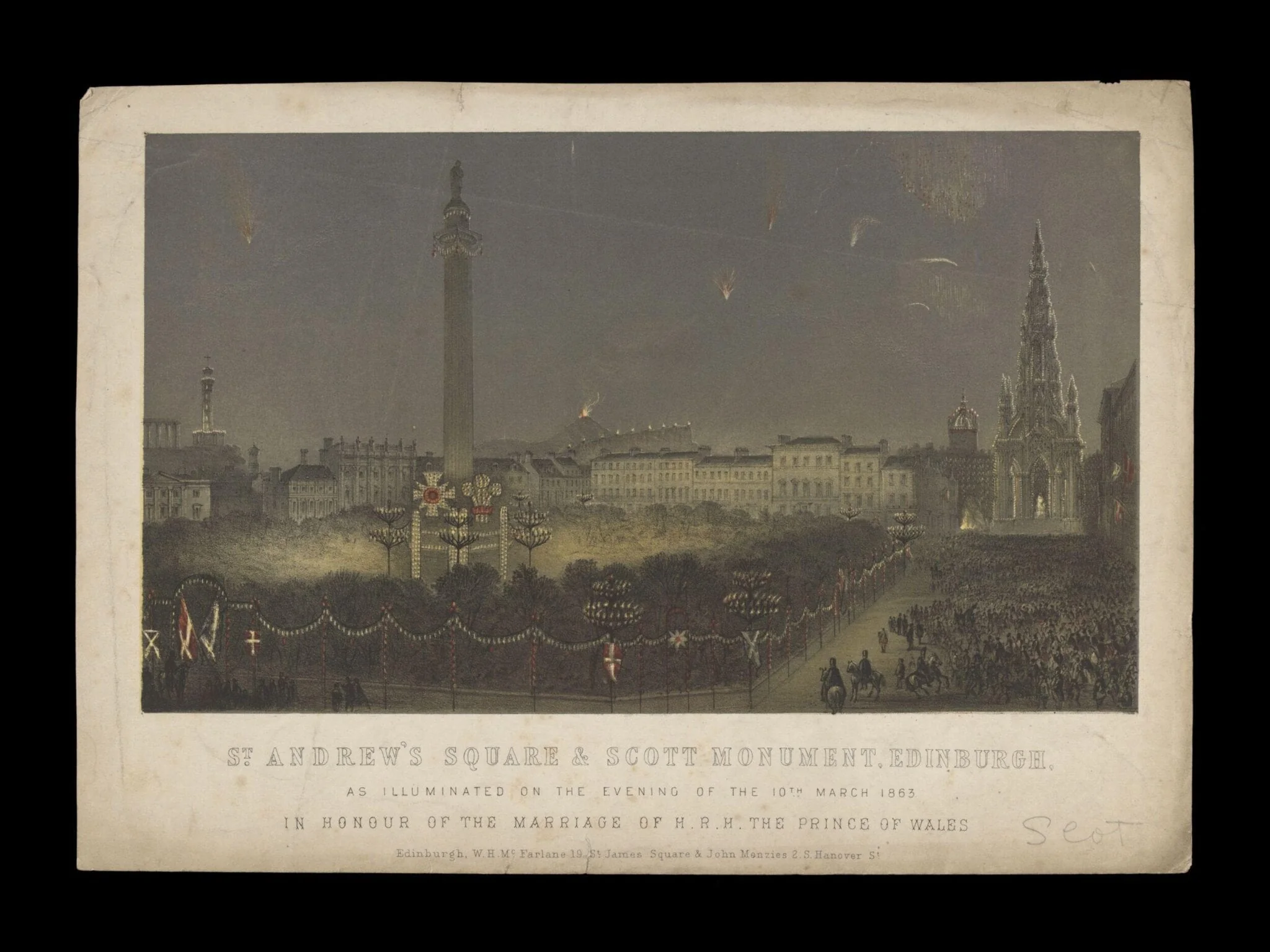 H Beard Print Collection, by W.H McFarlane Lith, 1850