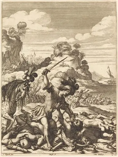 Illustration to Jean Desmarets' "L'Ariane"