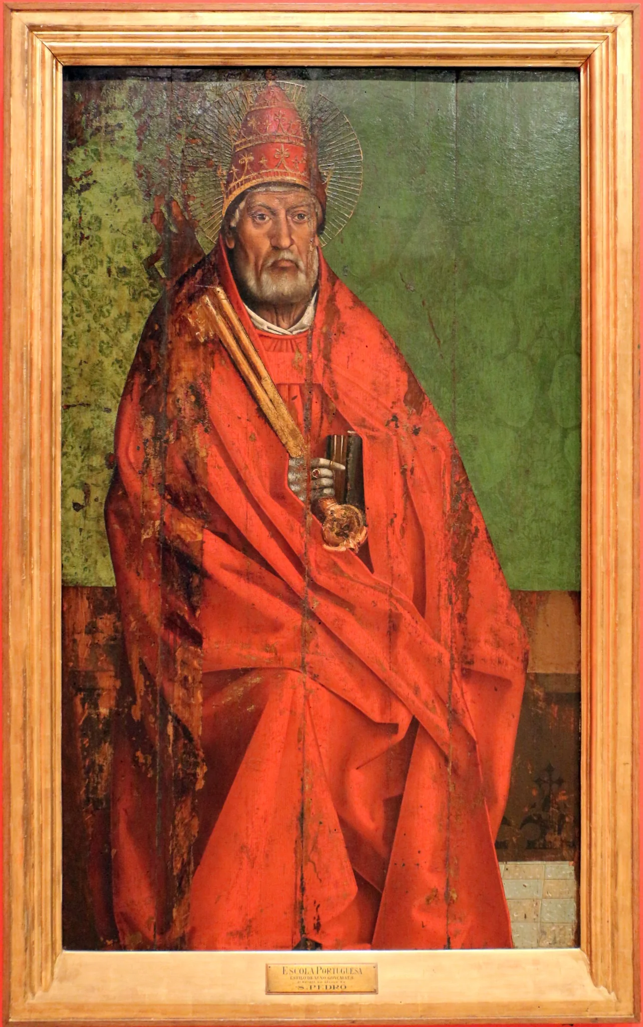 São Pedro, by Nuno Gonçalves, unspecified, 1468