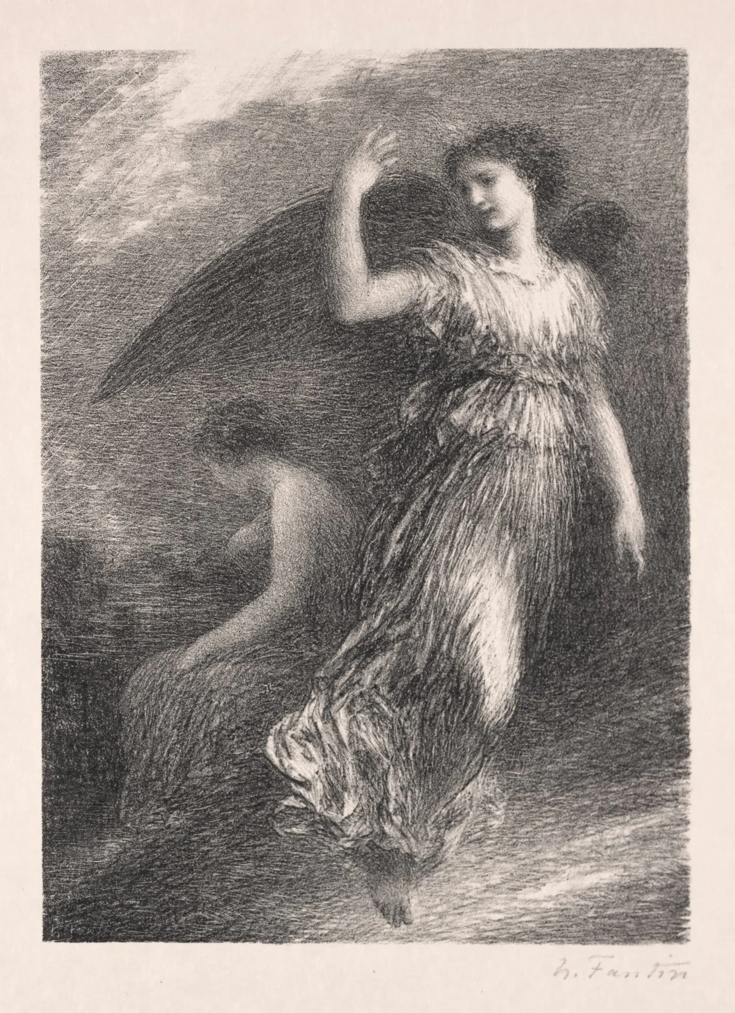 Le Paradis et la Peri - Debut, by Henri Fantin-Latour, 1901