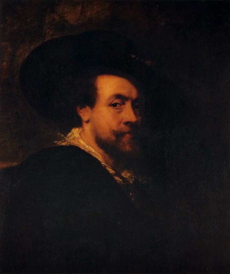 Self-portrait with hat