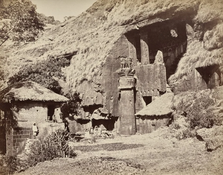 Caves of Karlie: No. 1, The Approach, by William Johnson, 1858