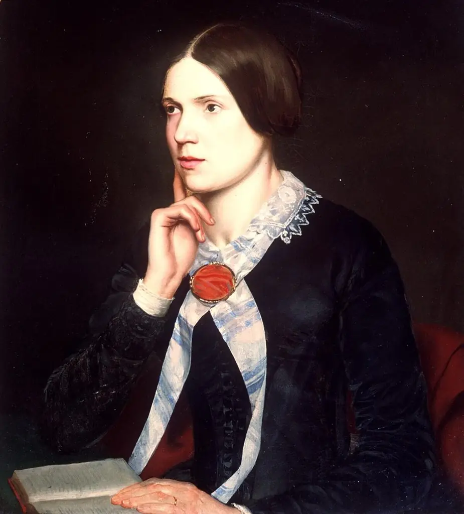 A portrait of a woman