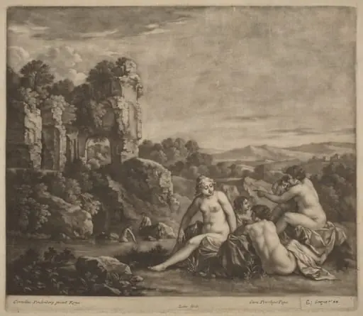 Bathers in a Landscape