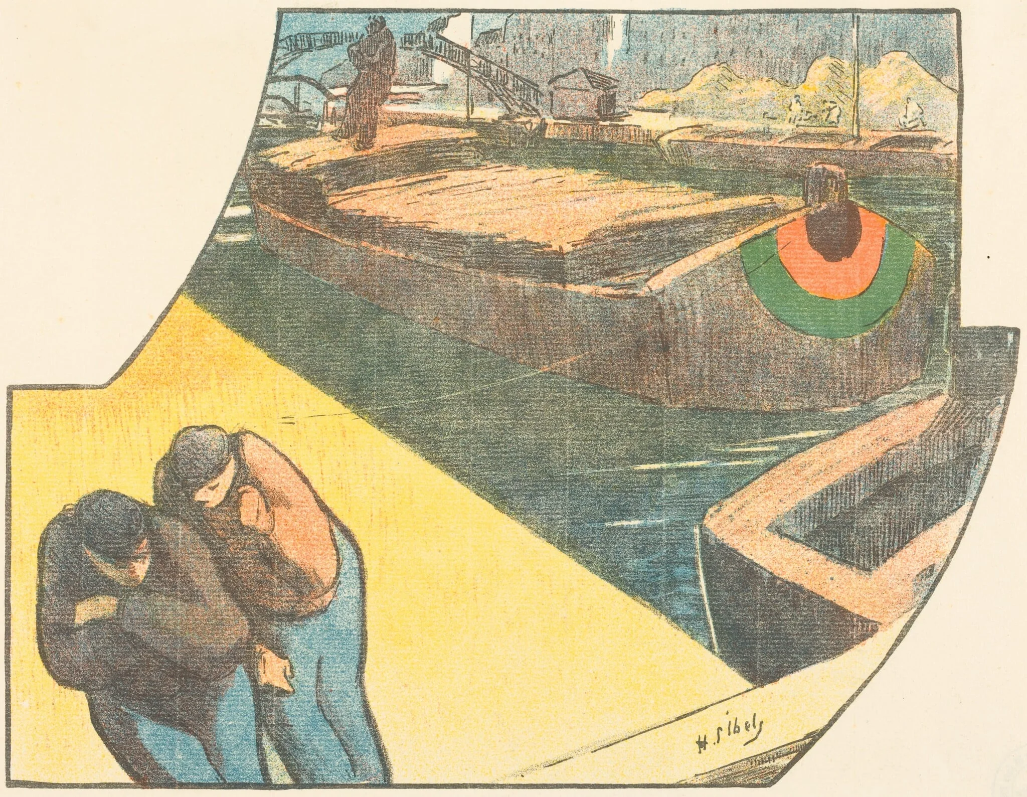 Boubouroche; Valet de coeur, by Henri-Gabriel Ibels, ink, 1892