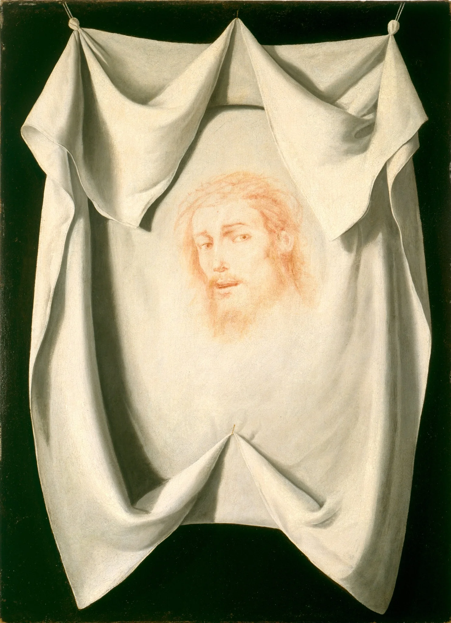 Veil of Veronica, by Francisco de Zurbarán, oil, 1641