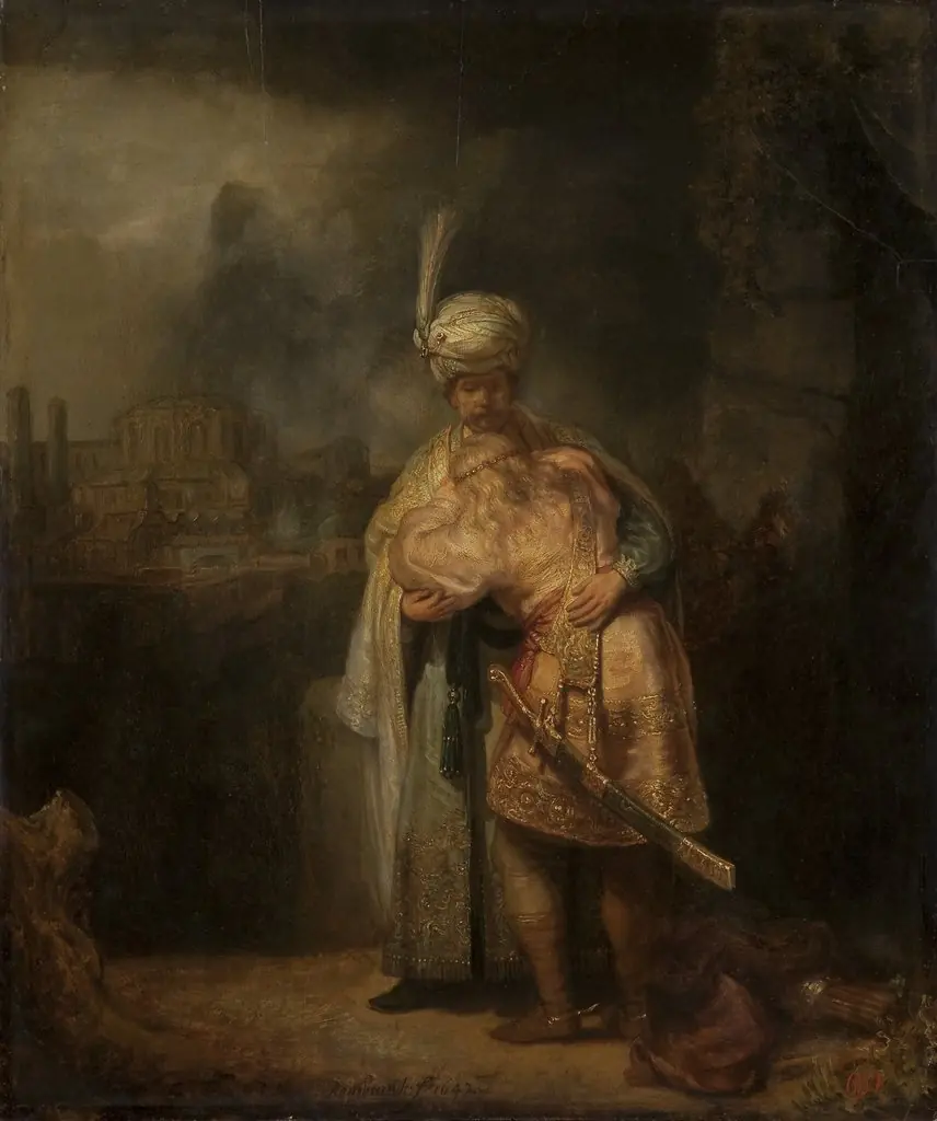Separation of David and Jonathan