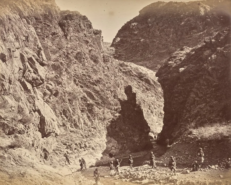 Entrance to Jugdalluck, by John Burke, 1879