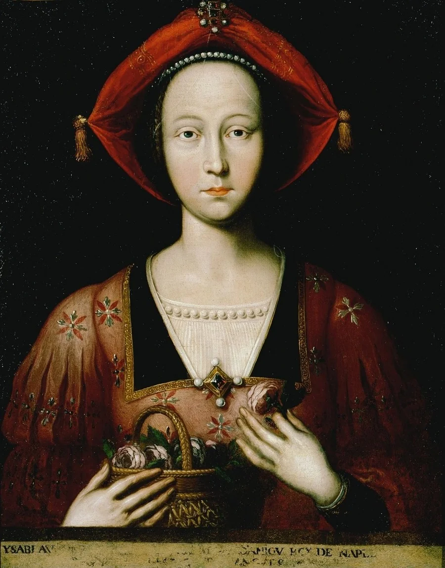 Ritratto di Isabella di Lorena, by Unknown, oil, 1650