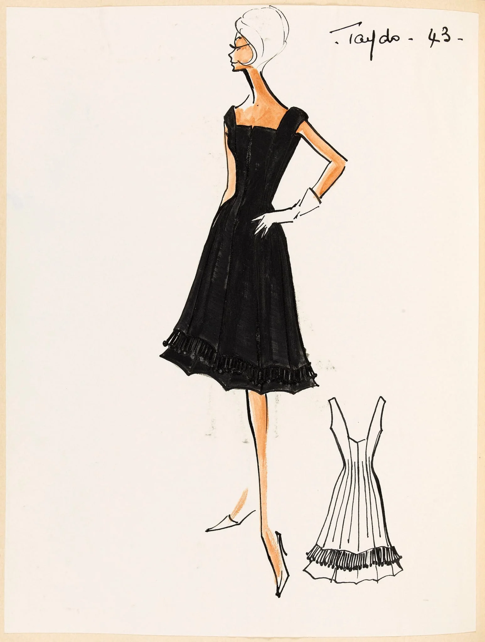Taydo, by Carven, 1959