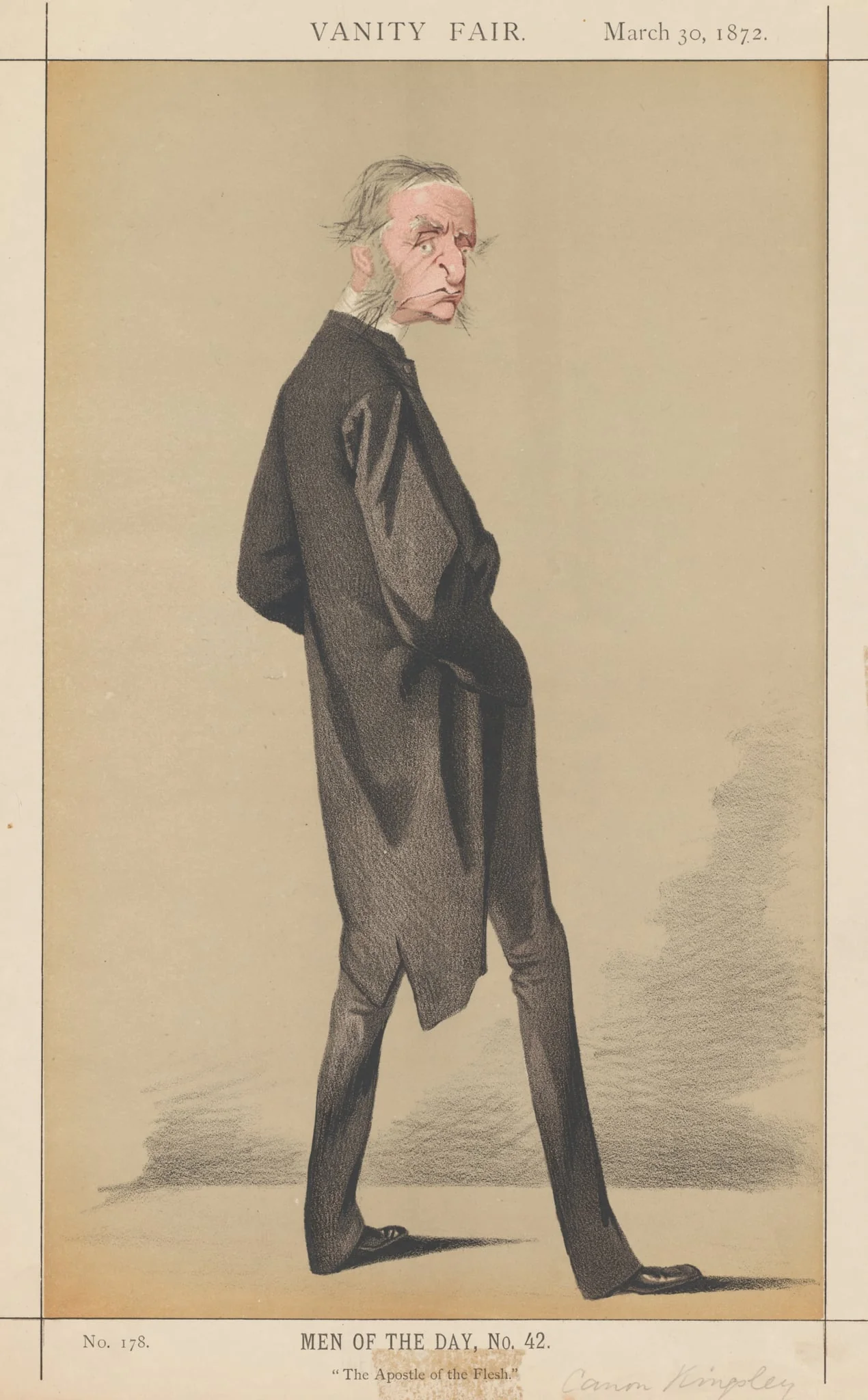 Vanity Fair: Men of the Day, No. 42 "The Apostle of the Flesh"