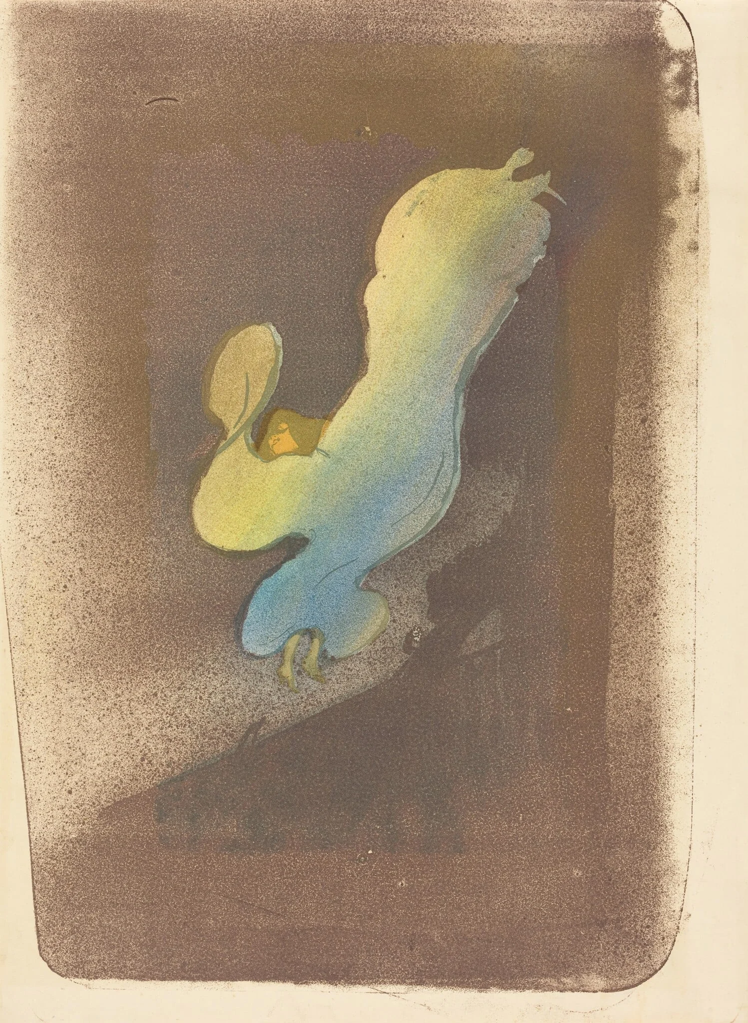 Miss Loïe Fuller, by Henri de Toulouse-Lautrec, ink, 1893