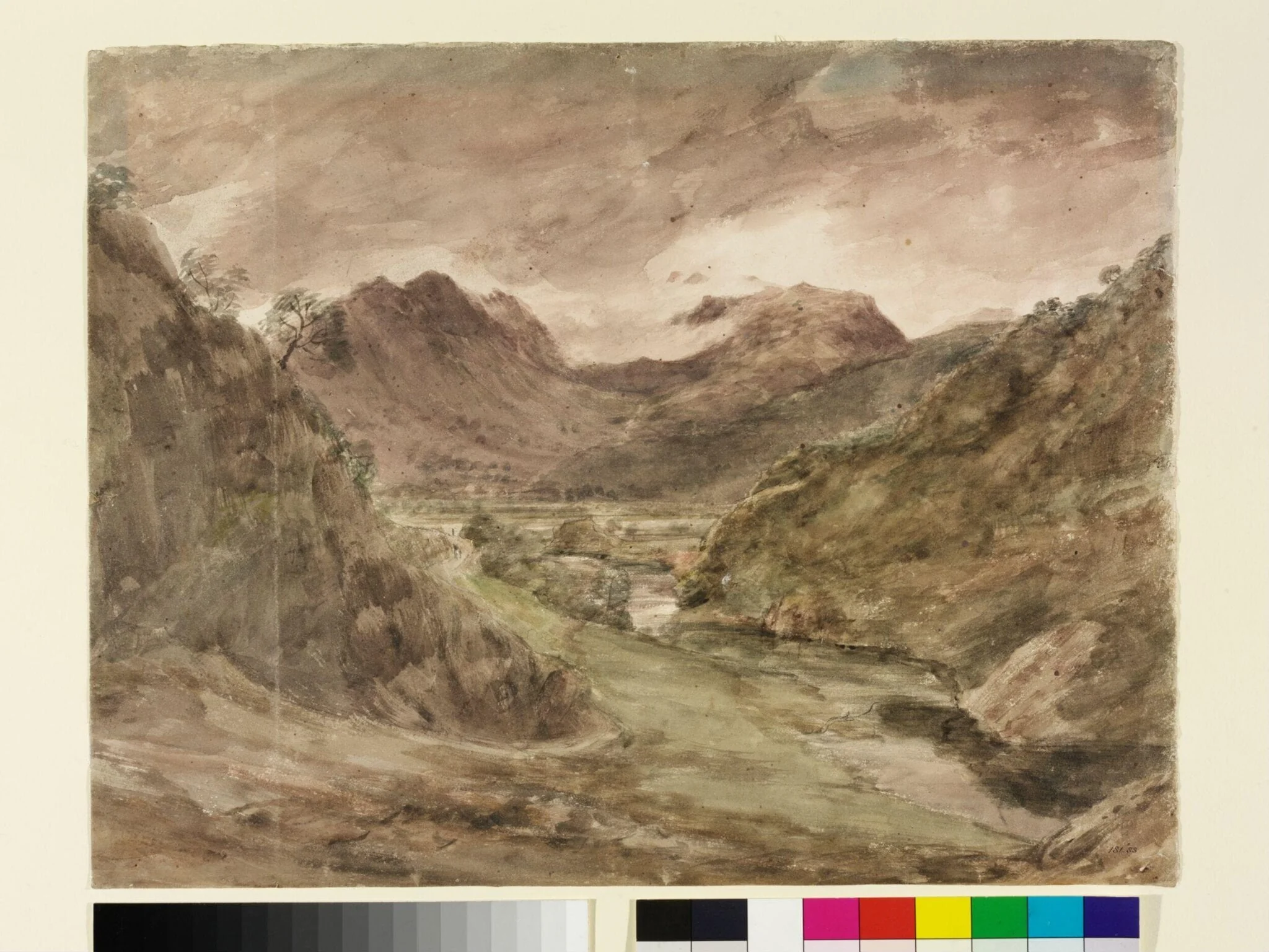 Borrowdale: view towards Glaramara.