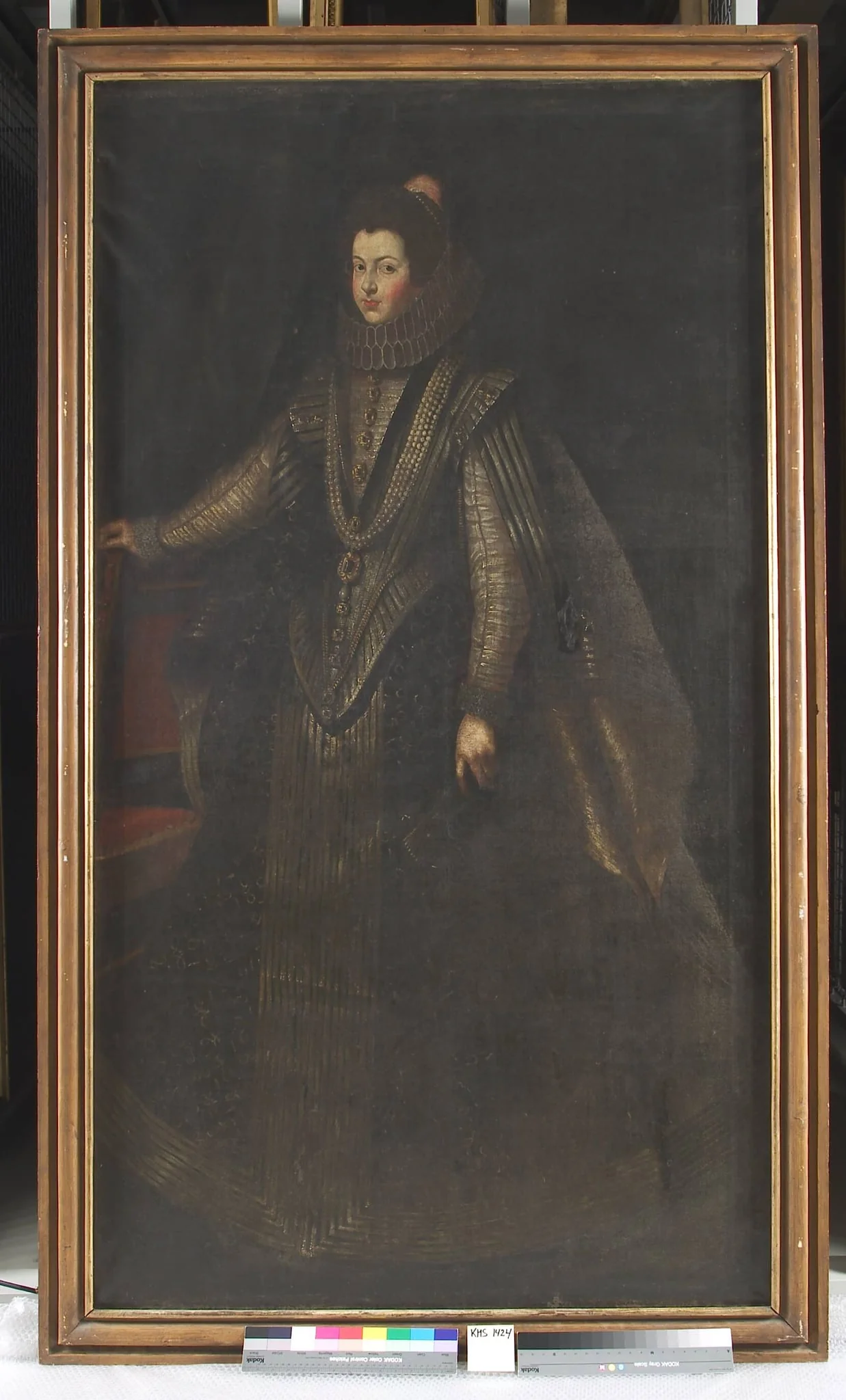 Isabella of Bourbon, by Unknown, 1752