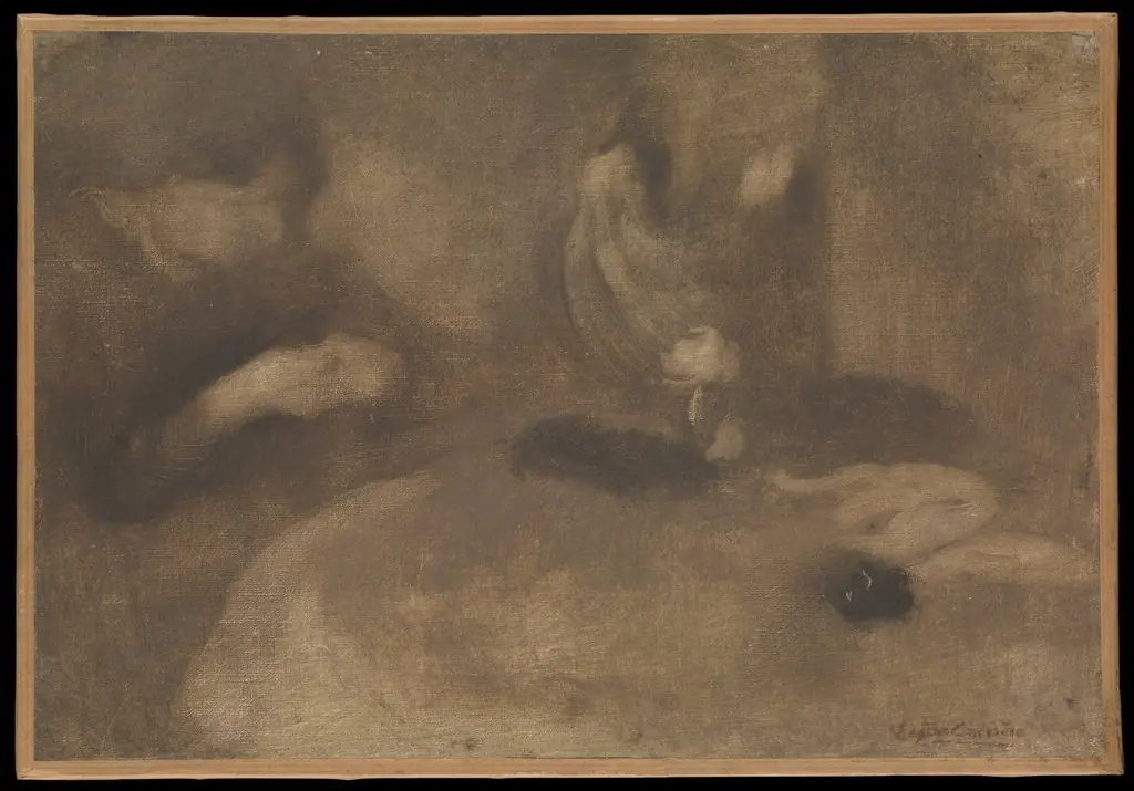 Women Sewing at a Table