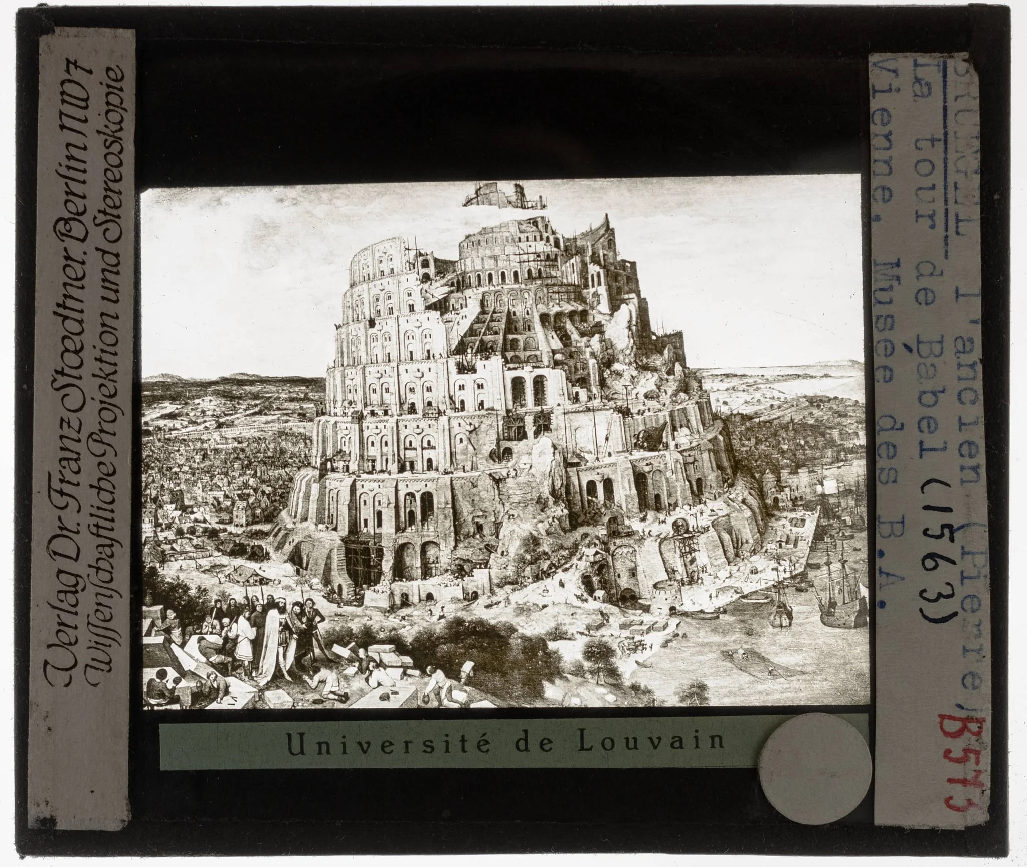 Pieter Brueghel de Oude. De Toren van Babel, by Pieter Brueghel the Elder, unspecified, 1563