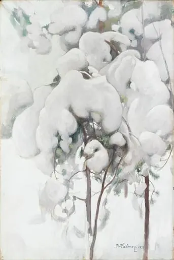 Lumisia männyntaimia