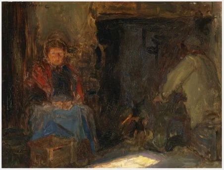 A Galway Cottage, by Walter Osborne, unspecified, 1891