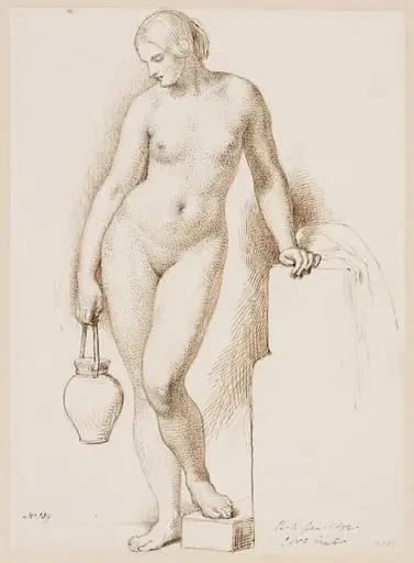 Study of female figure