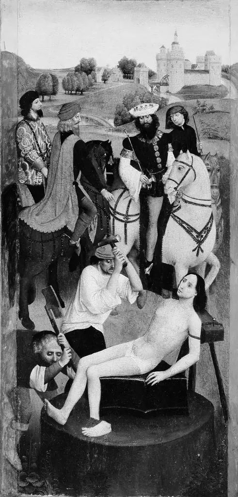 The Martyrdom of Saint Adrian; The Martyrdom of Two Saints, Possibly Ache and Acheul
