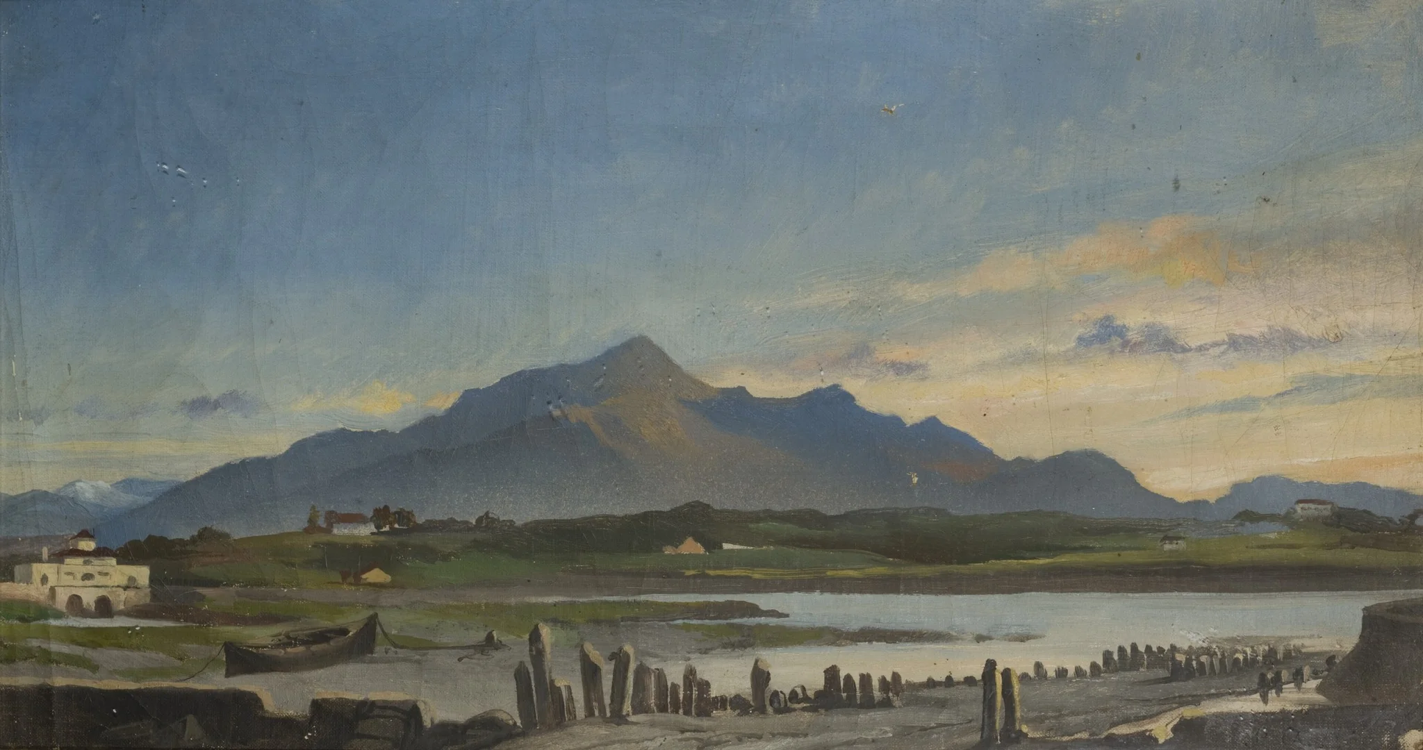 Oriental Landscape, by Stanisław Chlebowski, oil, 1888