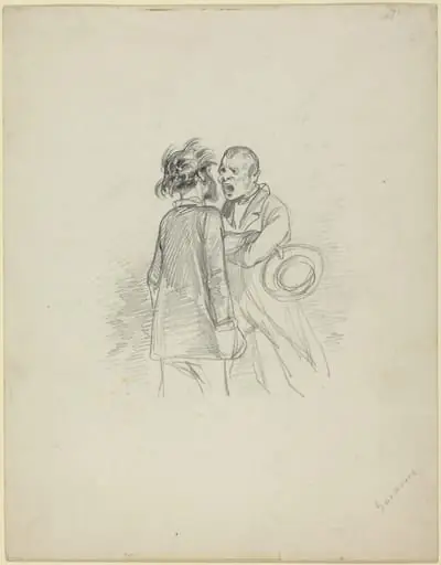 Two Men Arguing