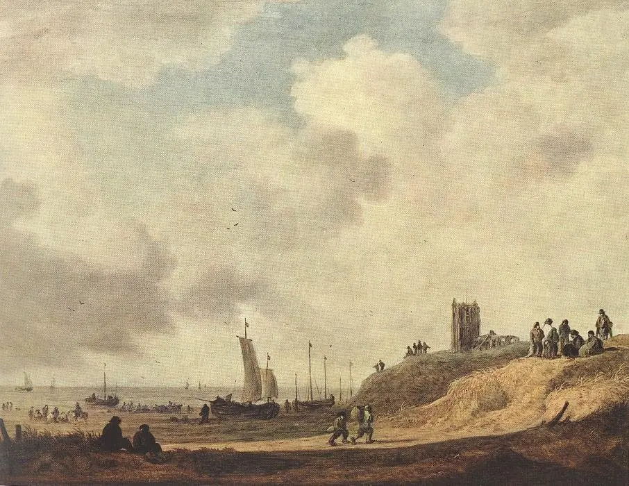 Shore in Egmond-on-See