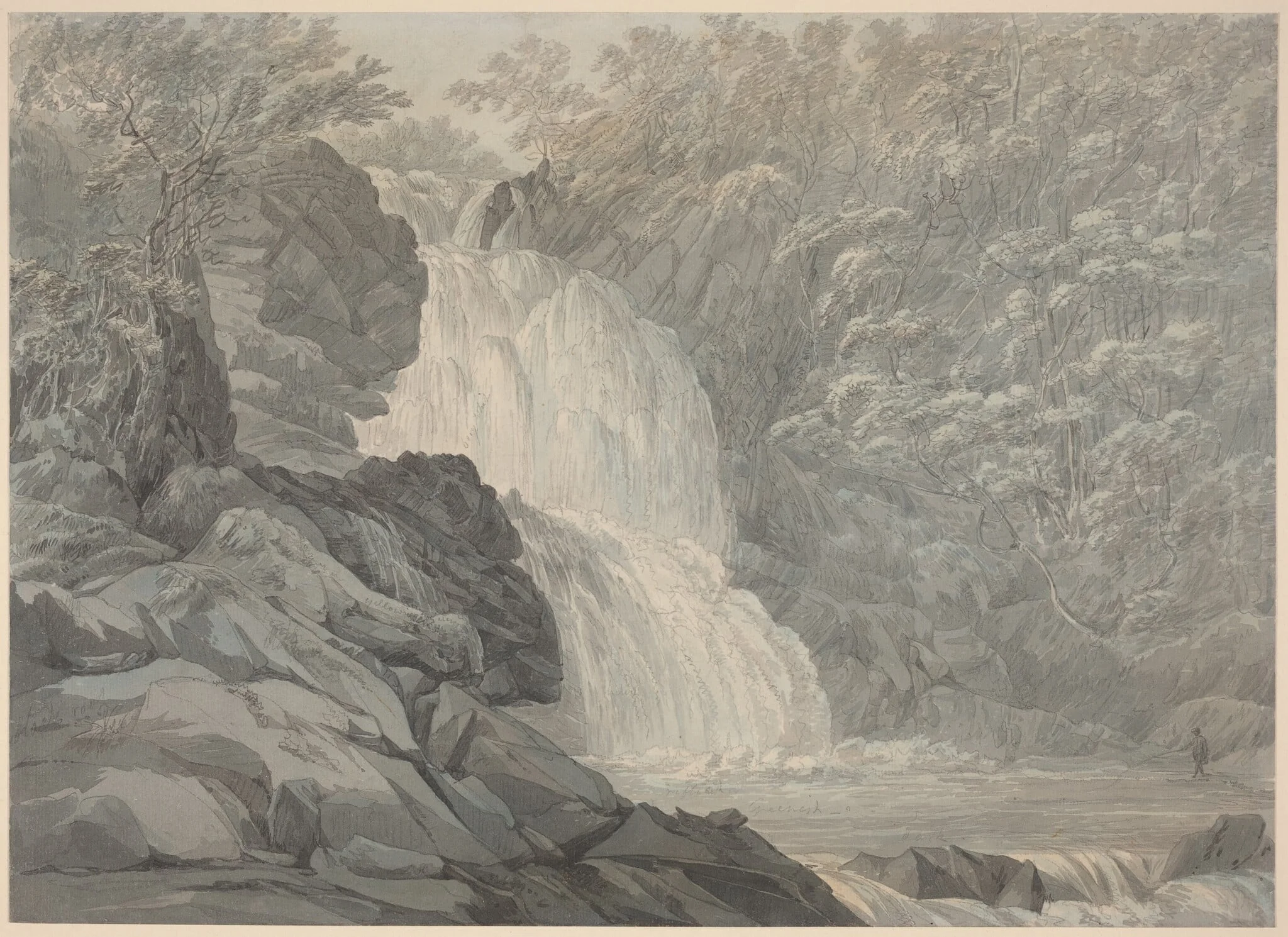 Mawddach Falls near Dolgelly