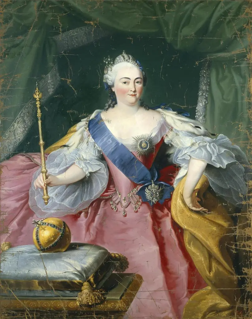 Portrait of Empress Elizabeth Petrovna