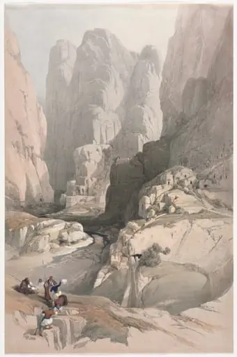 Entrance to Petra, the Theatre