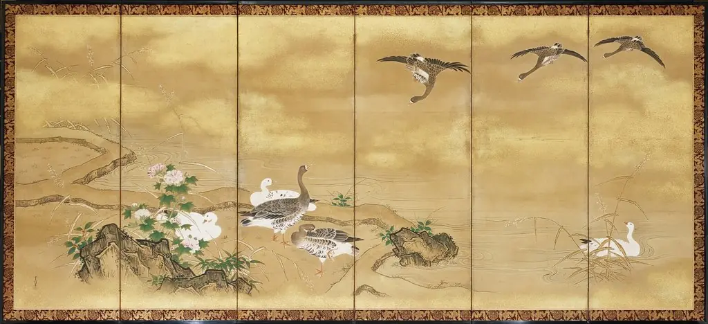 Reeds and Geese